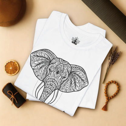 Elephant Mandala Art Tee