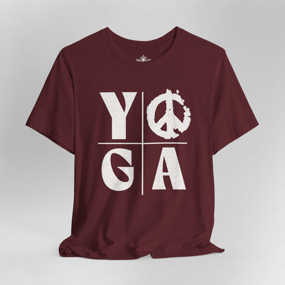 Bold Yoga – Modern Grid Tee