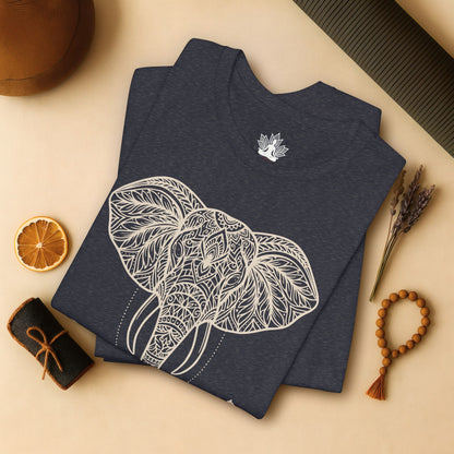 Elephant Mandala Art Tee