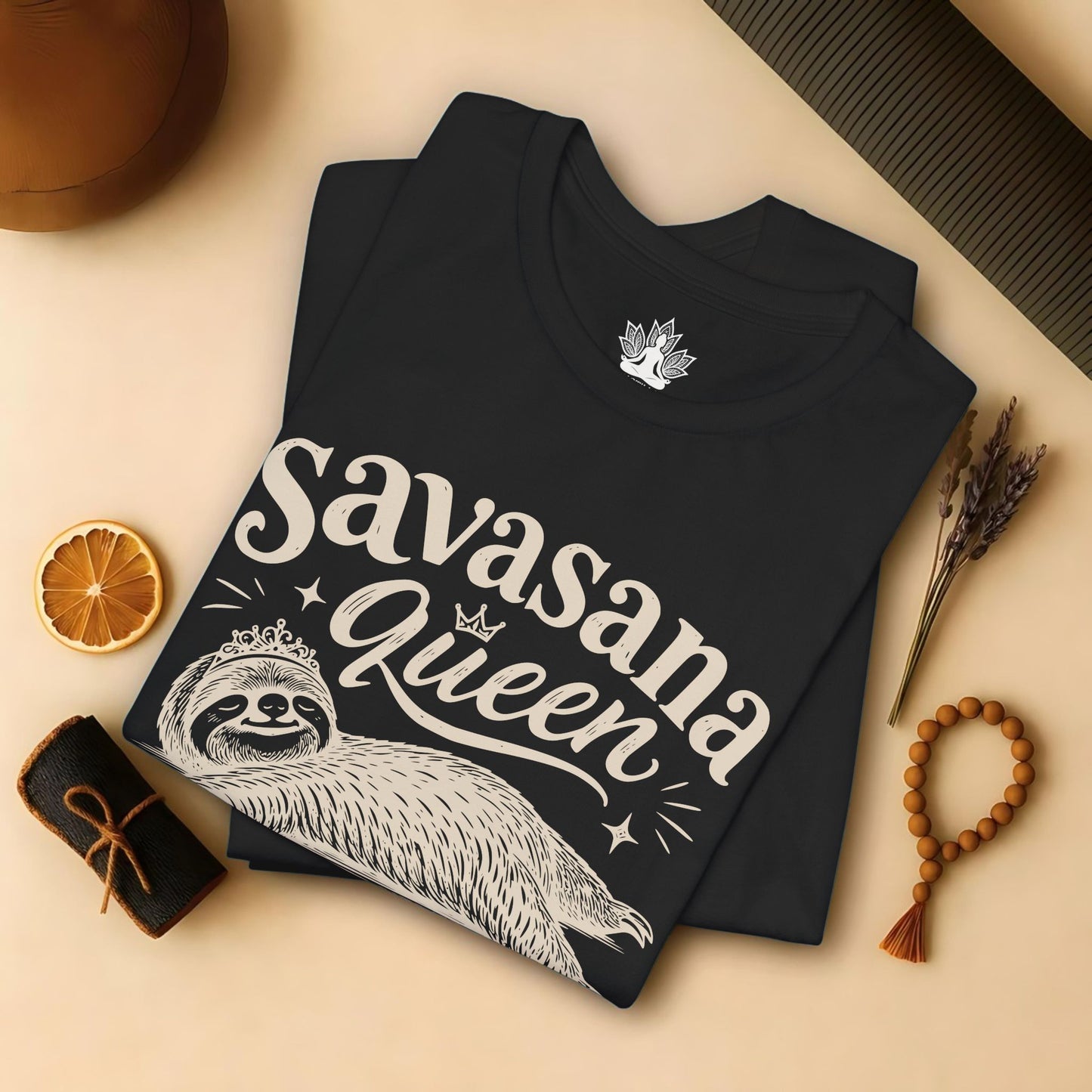 Savasana Queen Sloth Tee