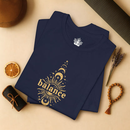Balance Moon Phases & Sun Tee