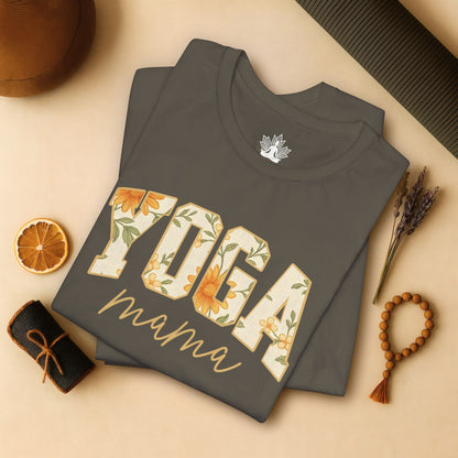Floral Yoga Mama – Motherhood & Mindfulness Tee