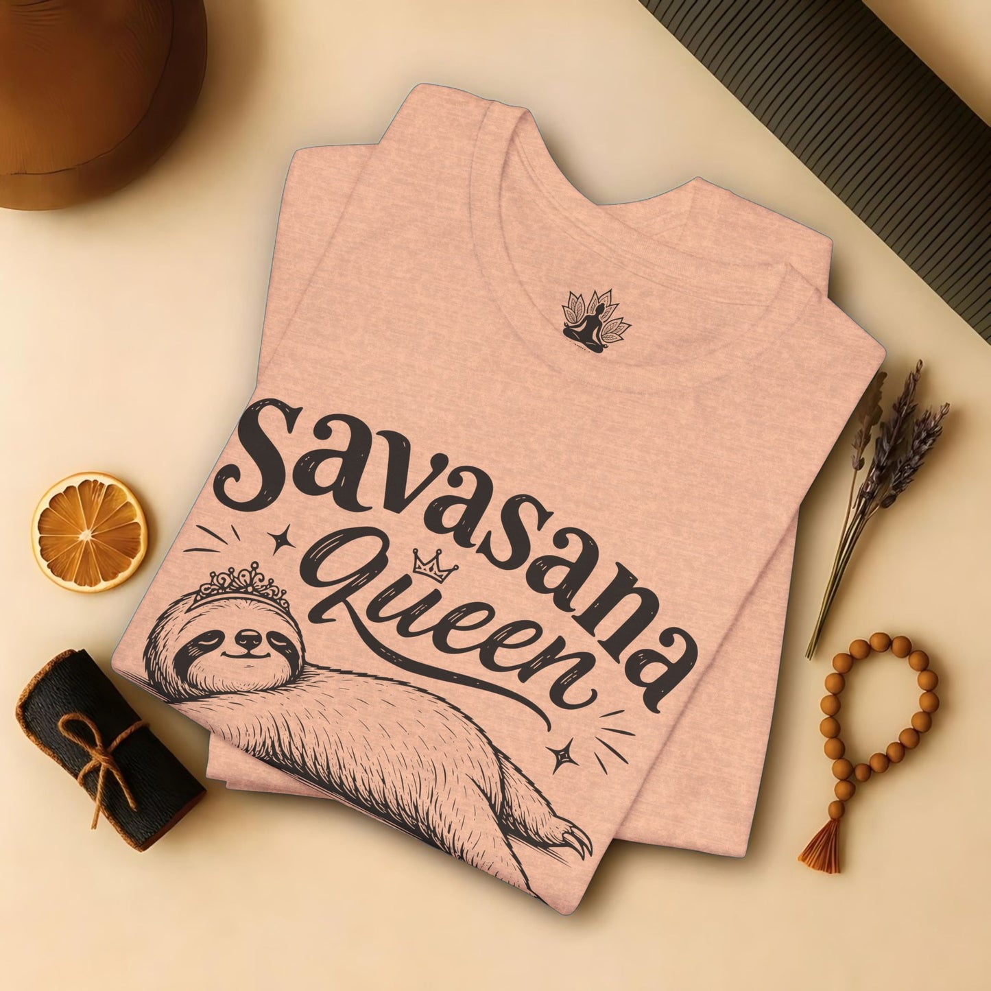 Savasana Queen Sloth Tee