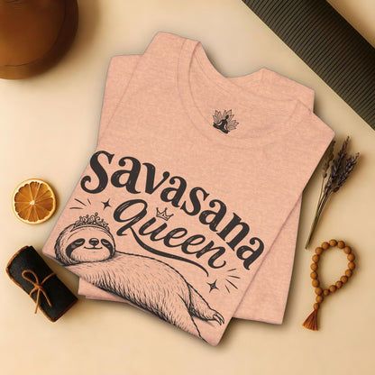 Savasana Queen Sloth Tee