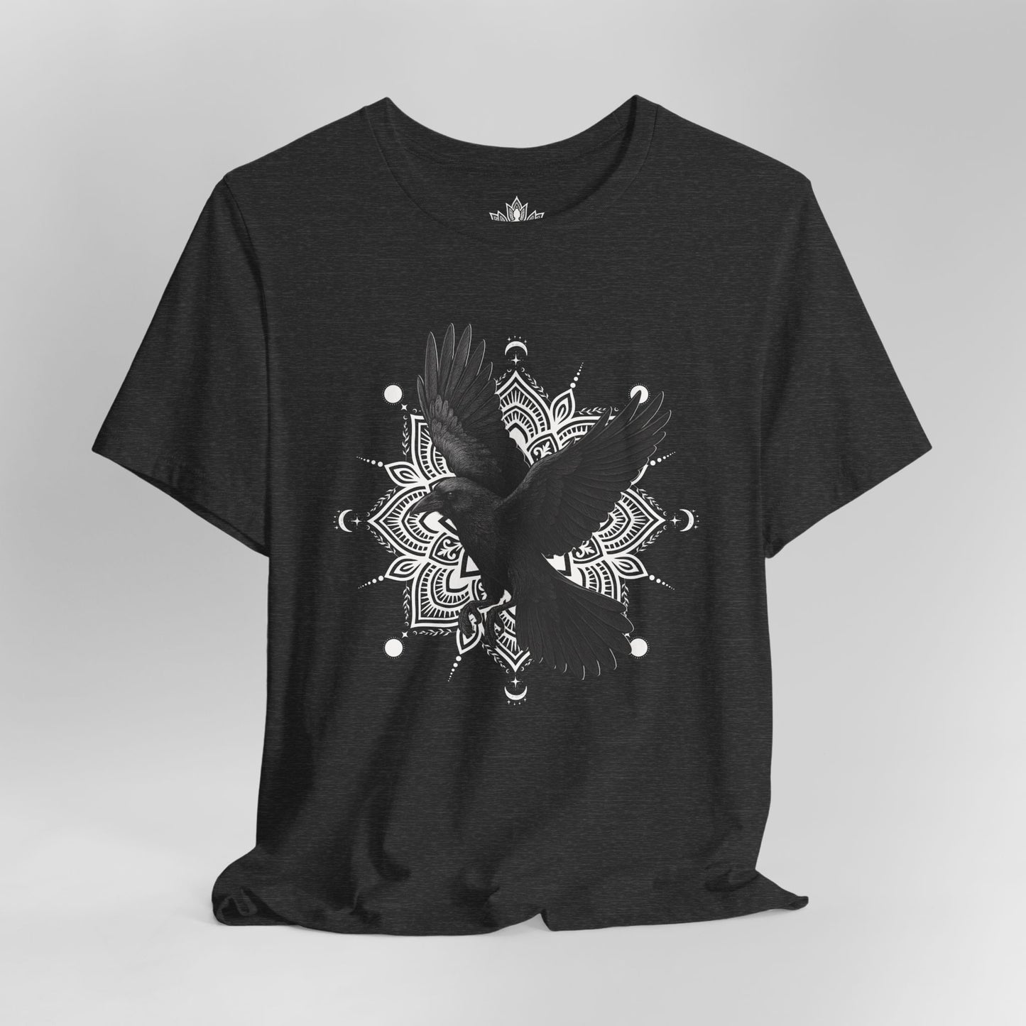 Mystic Raven Mandala Men Tee