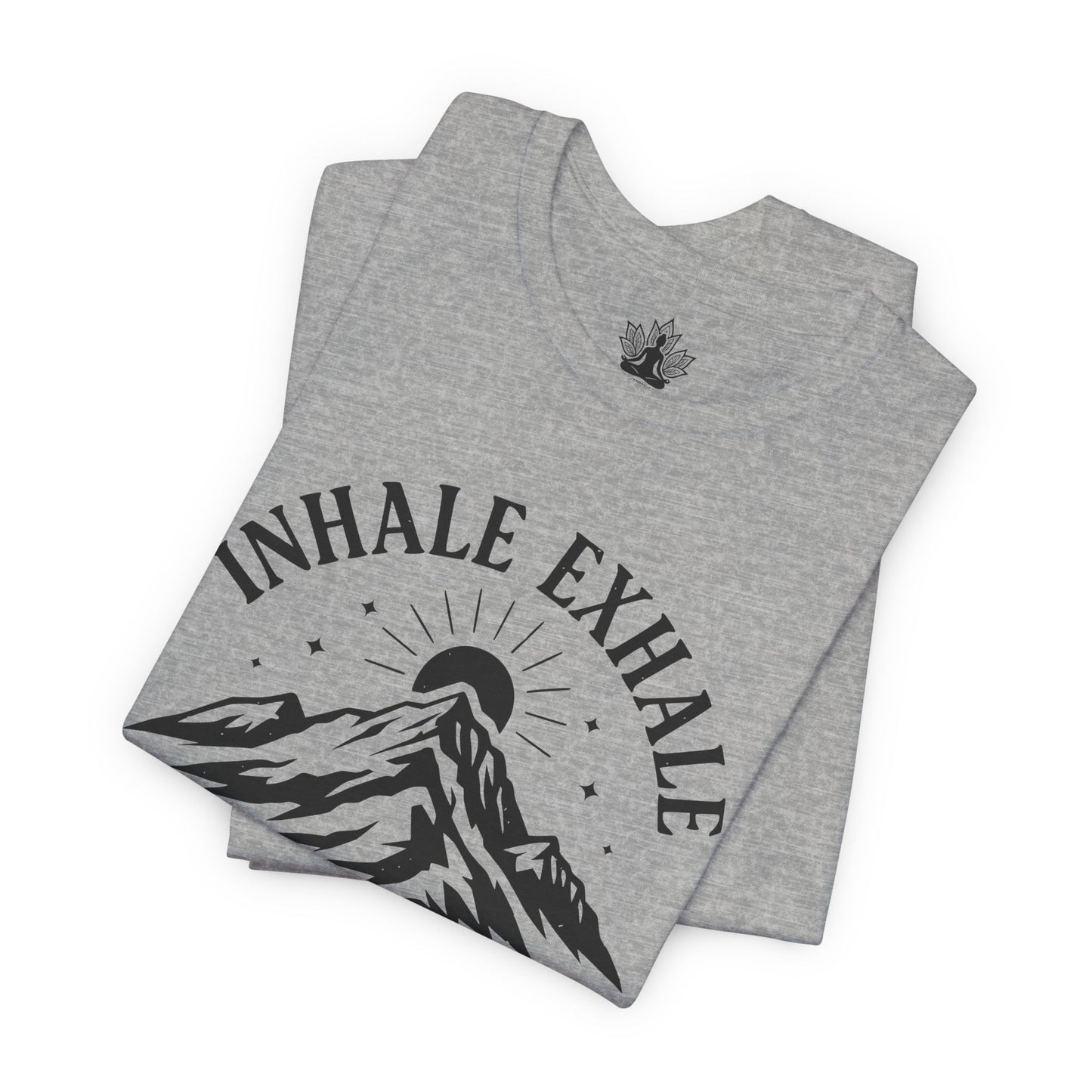 Inhale Exhale Repeat Mountain Men Tee