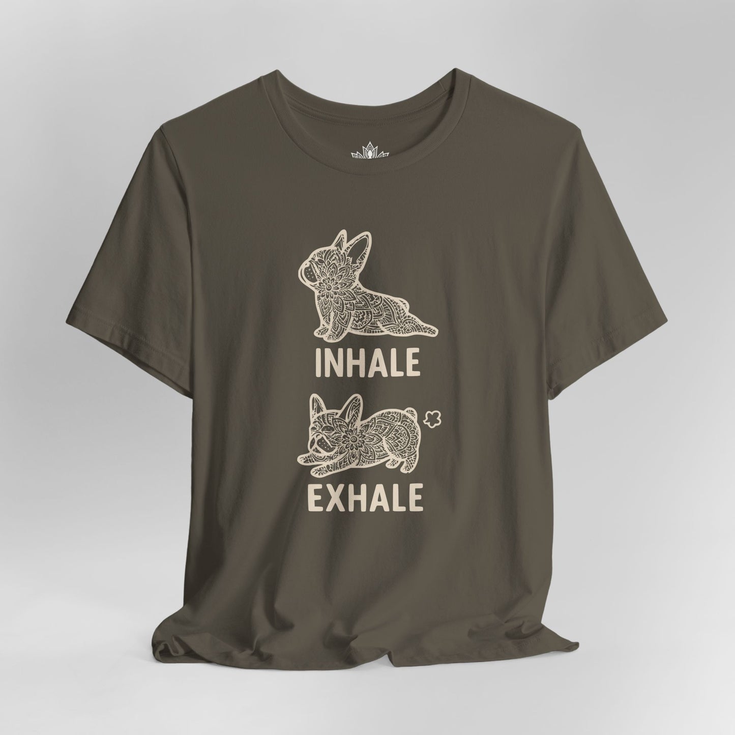 Frenchie Inhale Exhale Tee