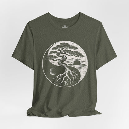 Bonsai Yin Yang Men Tee