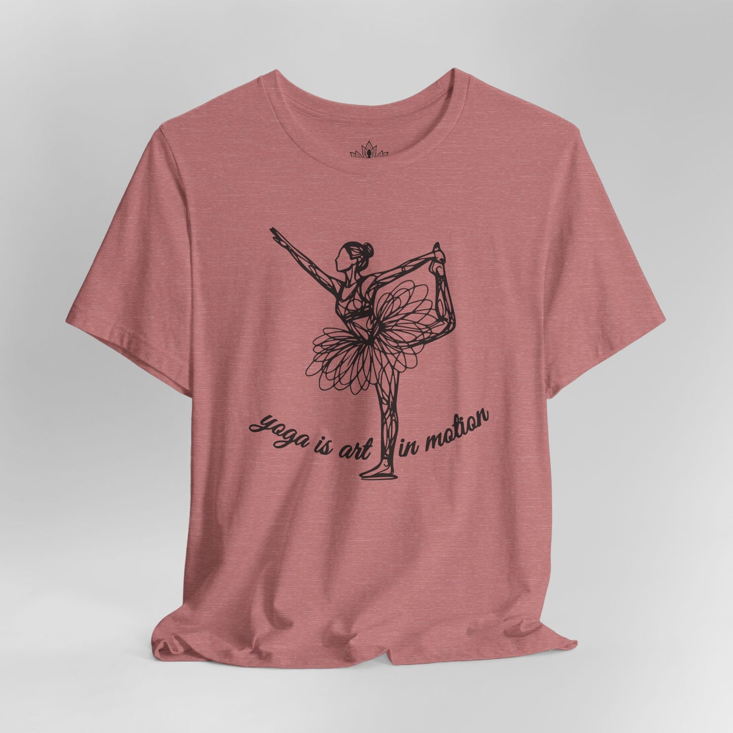 Yoga Is Art In Motion Tee