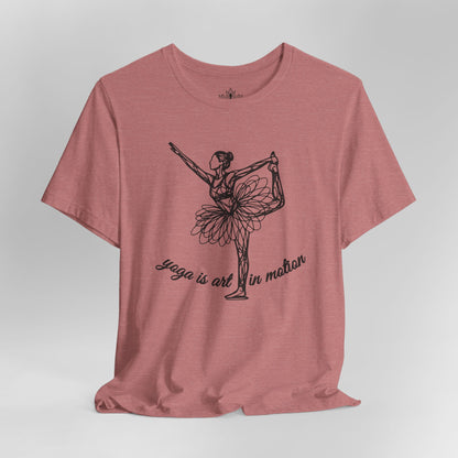 Yoga Is Art In Motion Tee
