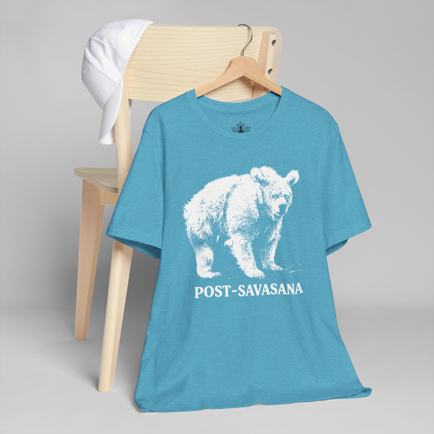 Post-Savasana Sleepy Bear Men Tee