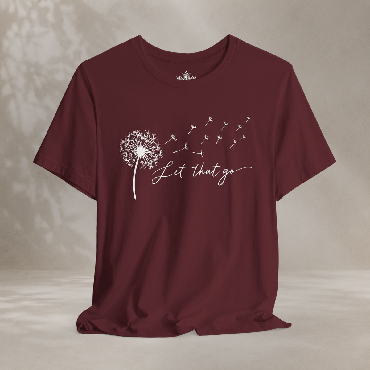 Printify T-Shirt Let That Go Dandelion Tee Let That Go Dandelion Tee