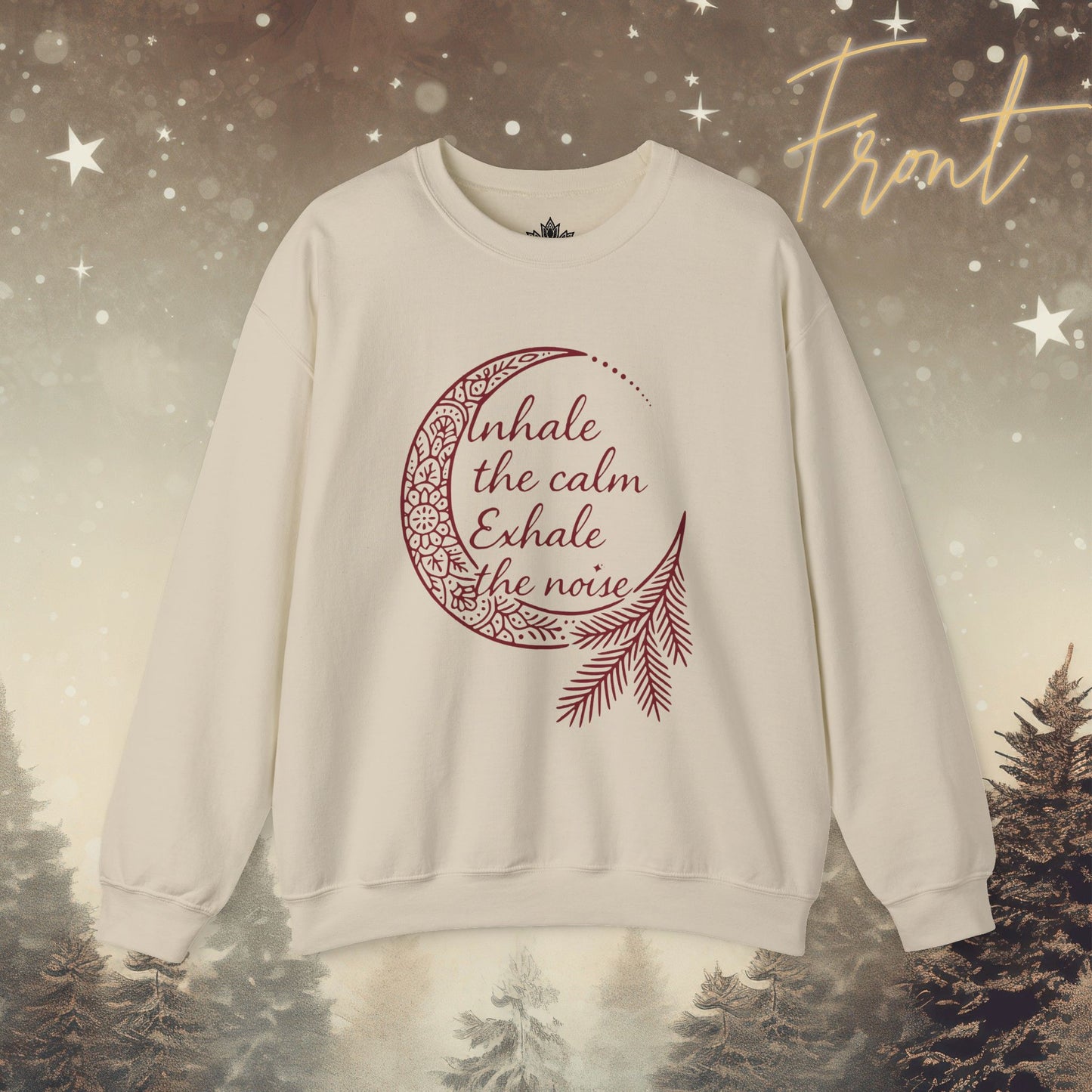 Inhale Calm Exhale Noise - Cozy Sweater