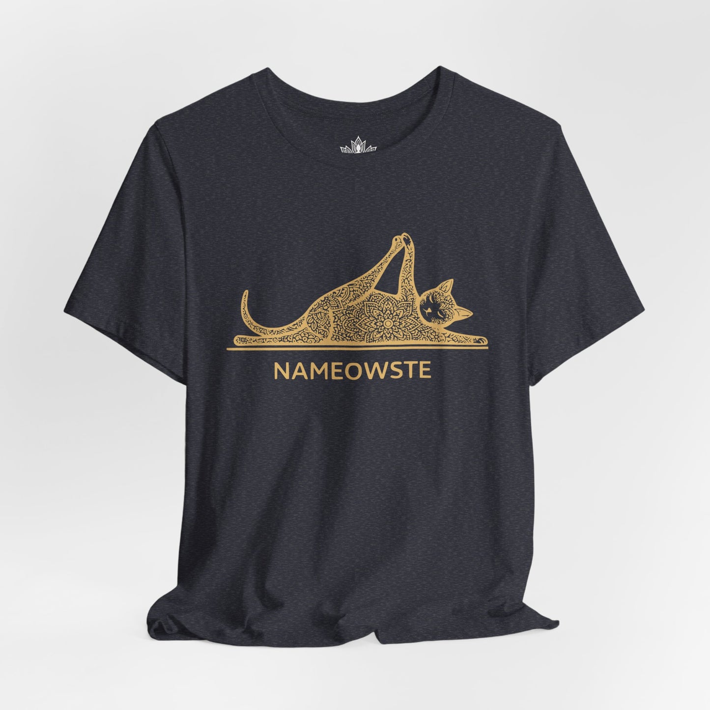 Nameowste – Mandala Yoga Cat Tee