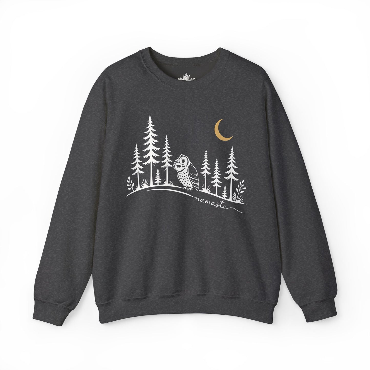 Namaste Forest Owl Sweatshirt