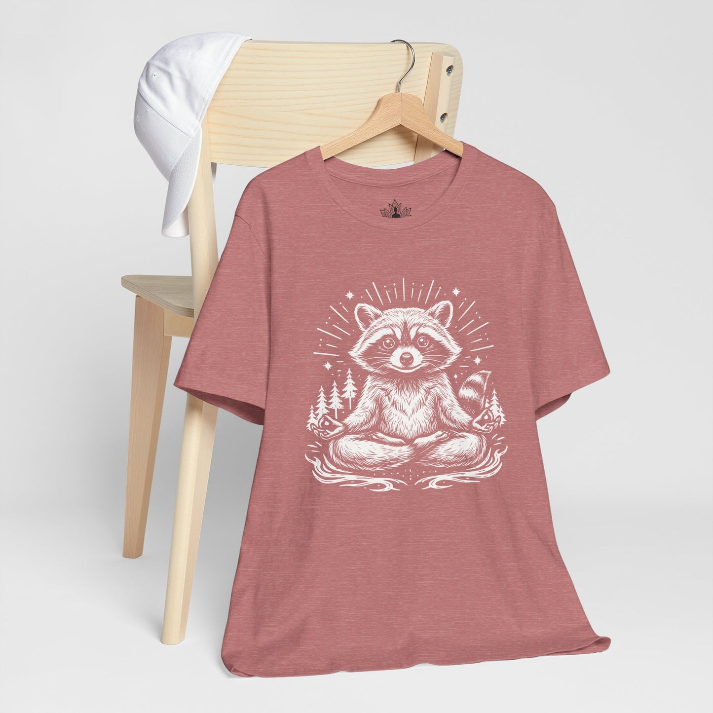 Meditating Raccoon Men Tee
