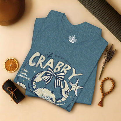 If Crabby, Return To Beach Yoga Tee