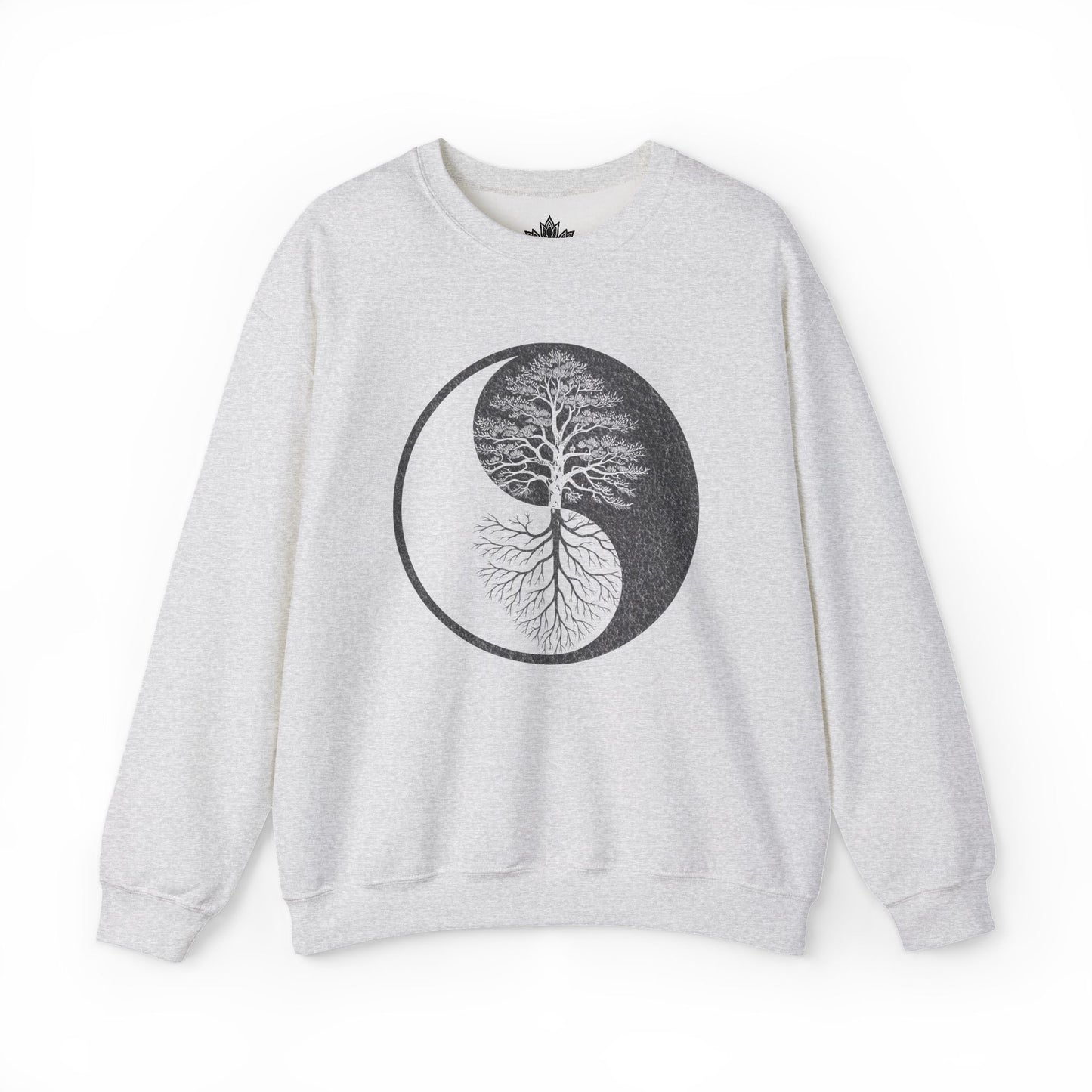 Arbre Yin Yang - Sweat-shirt à racines miroir