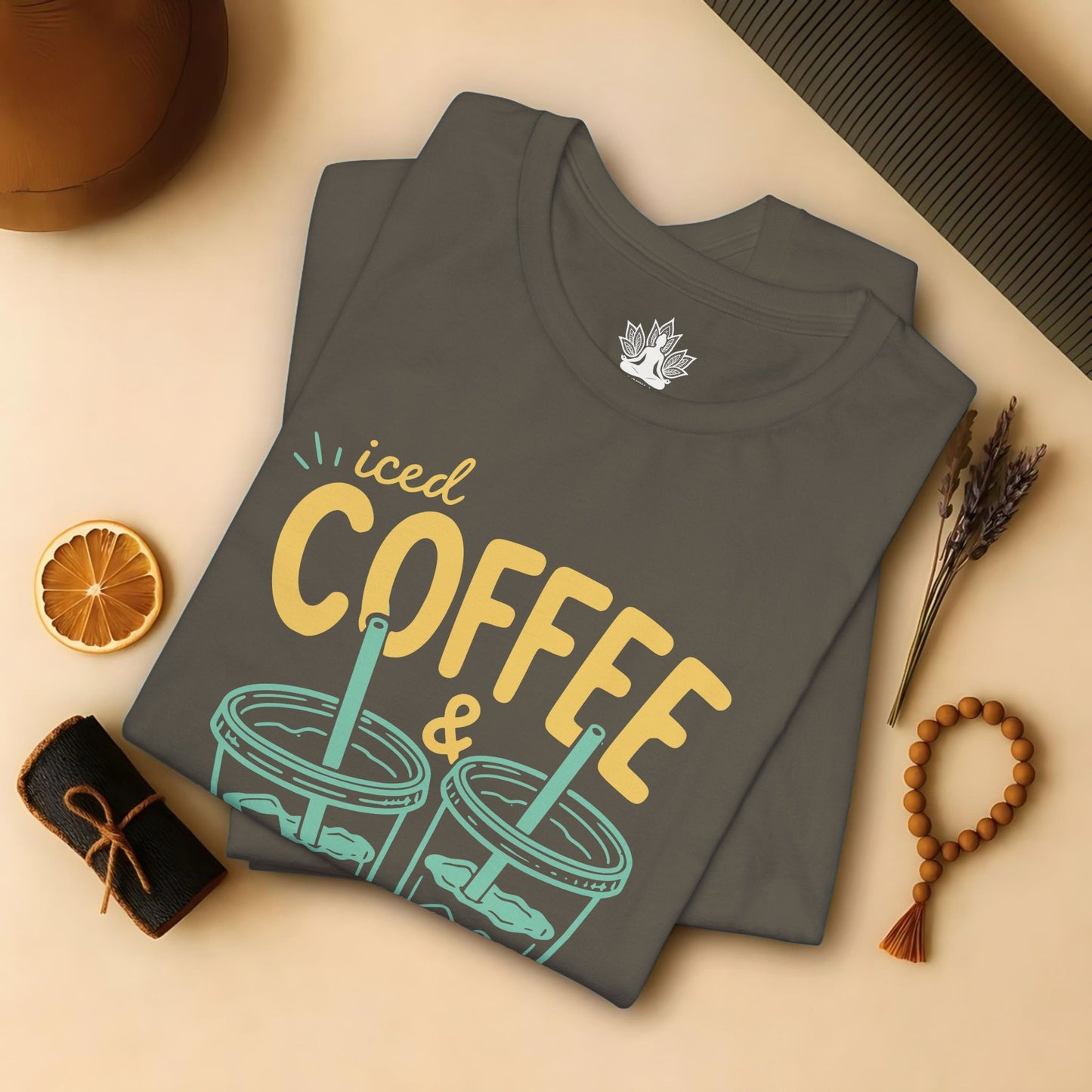 Iced Coffee & Yoga Tee