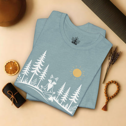 Peaceful Forest Fox Tee