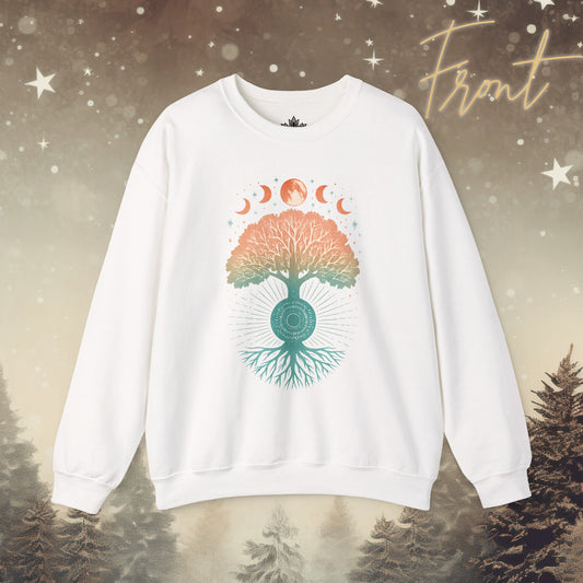 Mystical Tree of Life - Mandala Roots Sweater