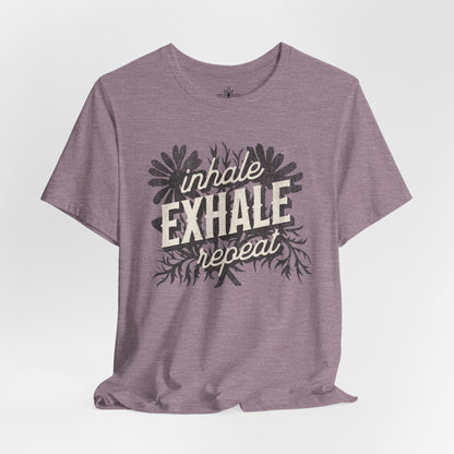 Inhale Exhale Repeat Floral Tee
