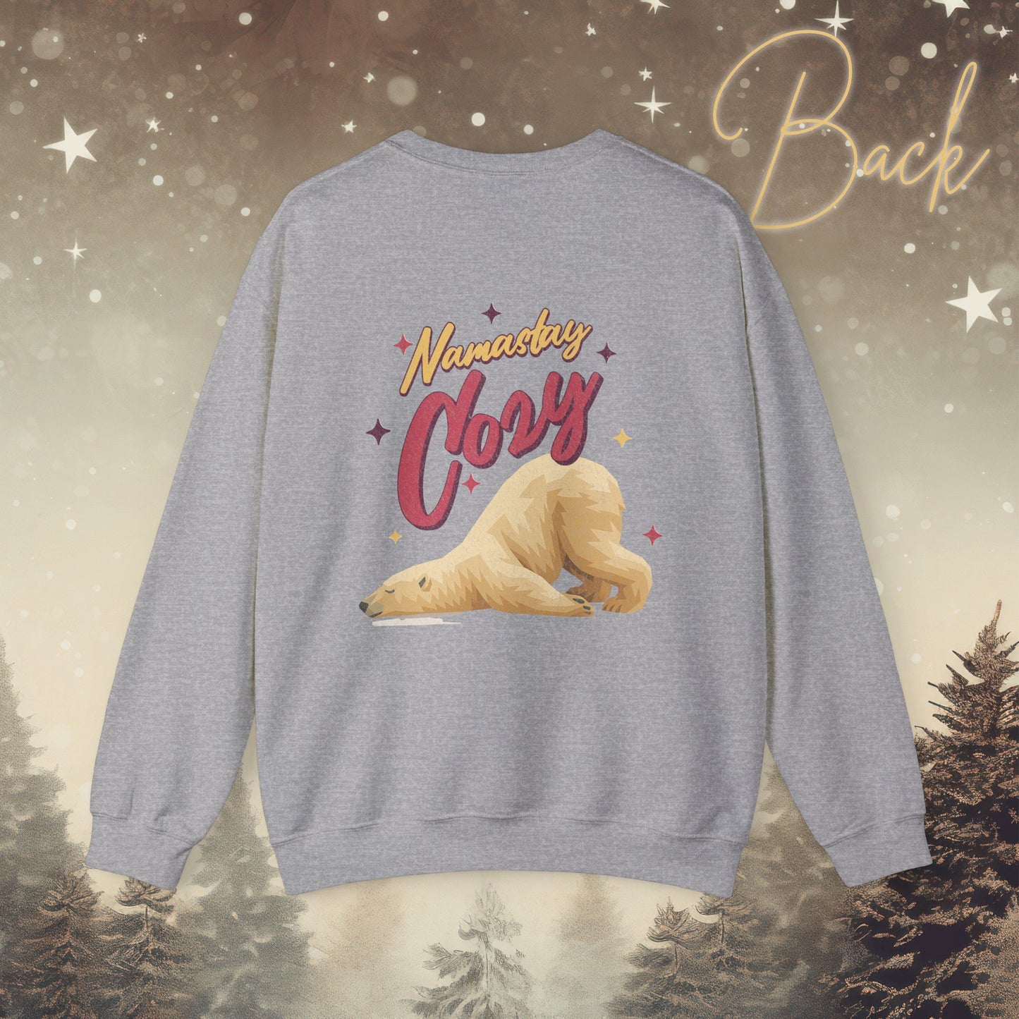 Namastay Cozy - Vintage Polar Bear Sweater