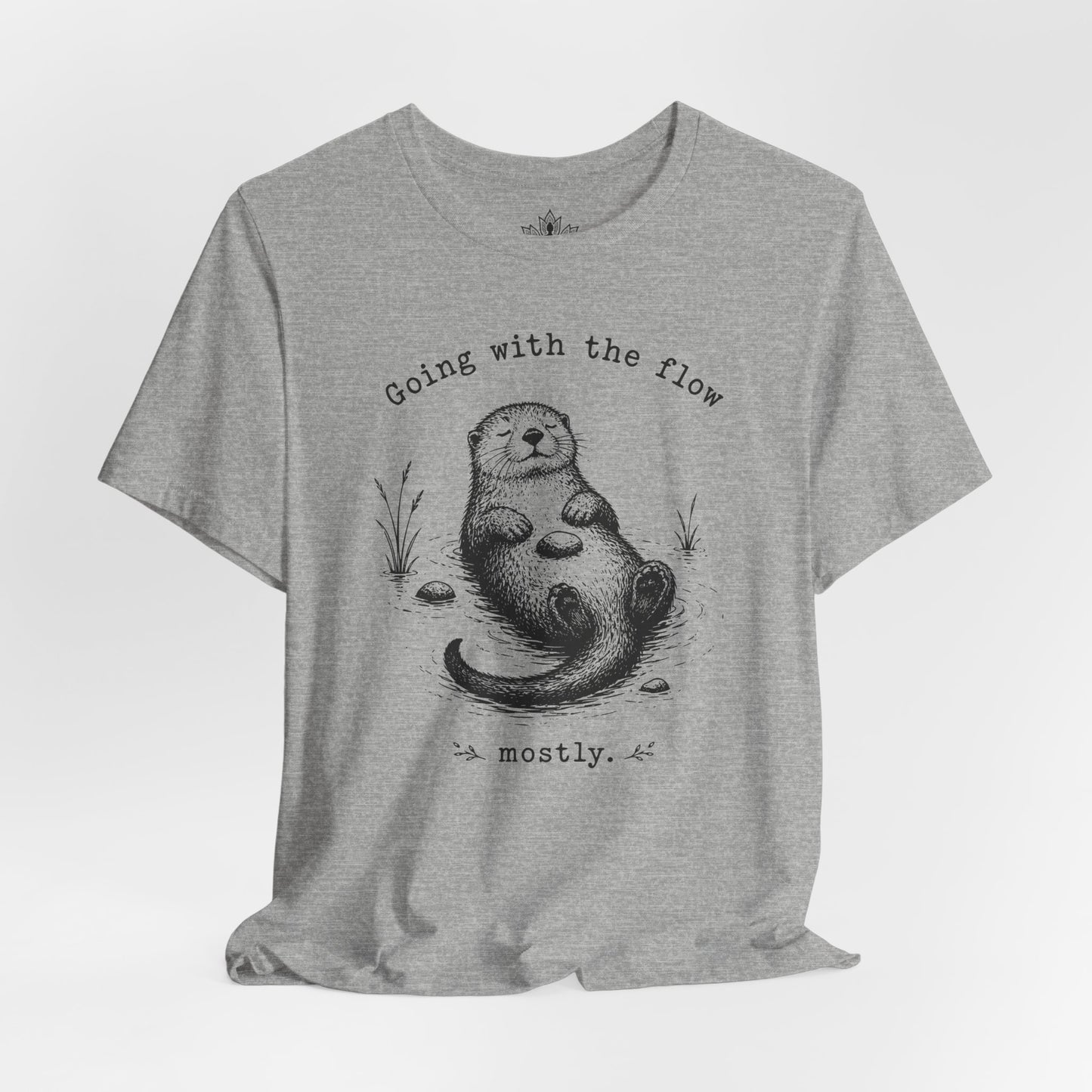 Going With The Flow Otter Tee