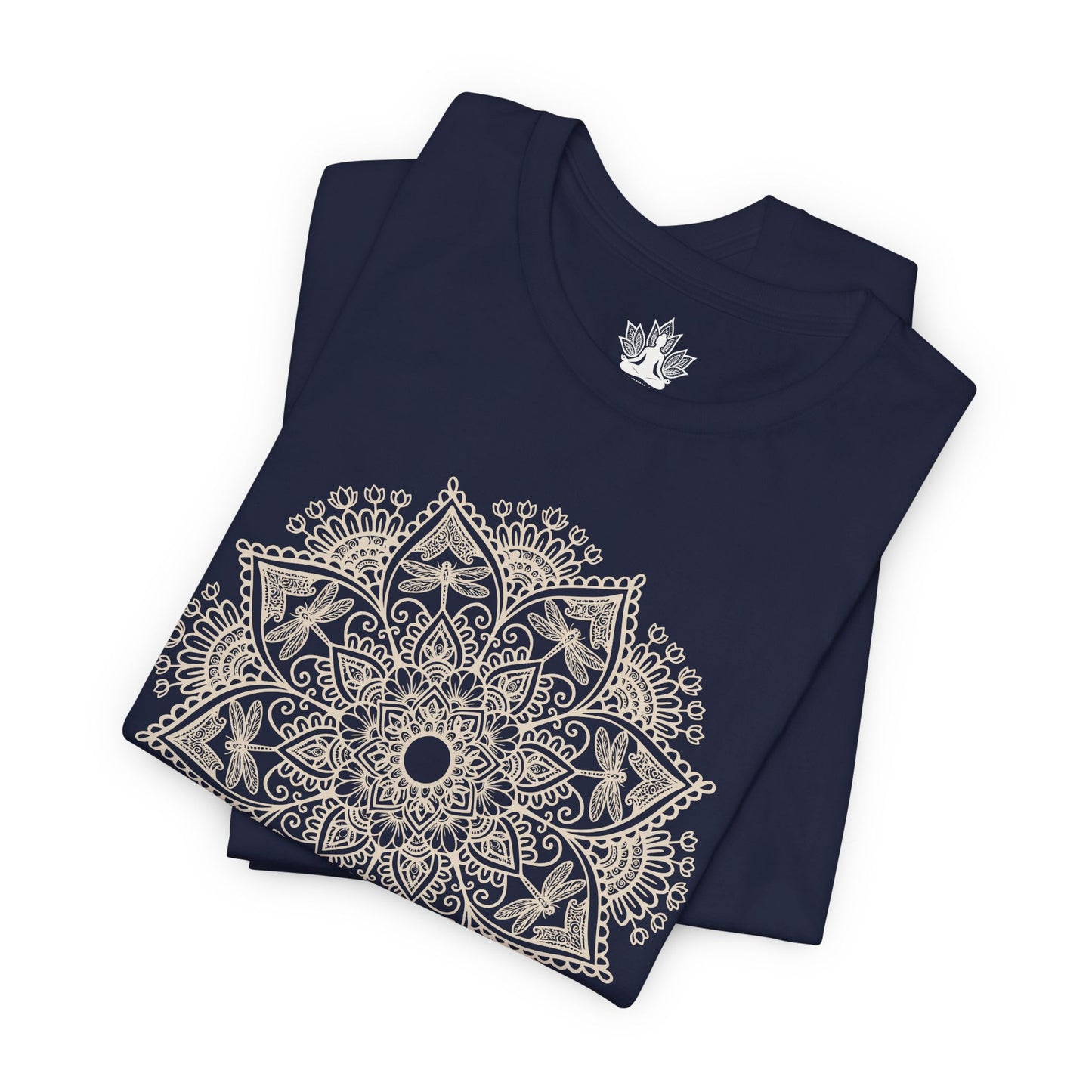 Dragonflies & Flowers Mandala