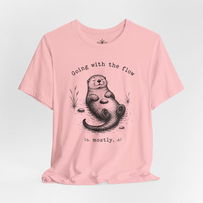 Going With The Flow Otter Tee