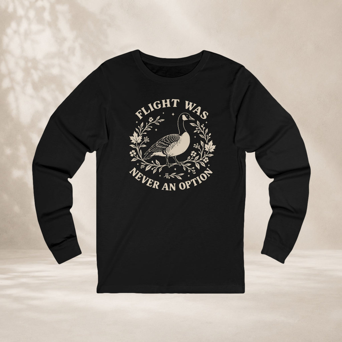 Flight Was Never An Option Long Sleeve Tee