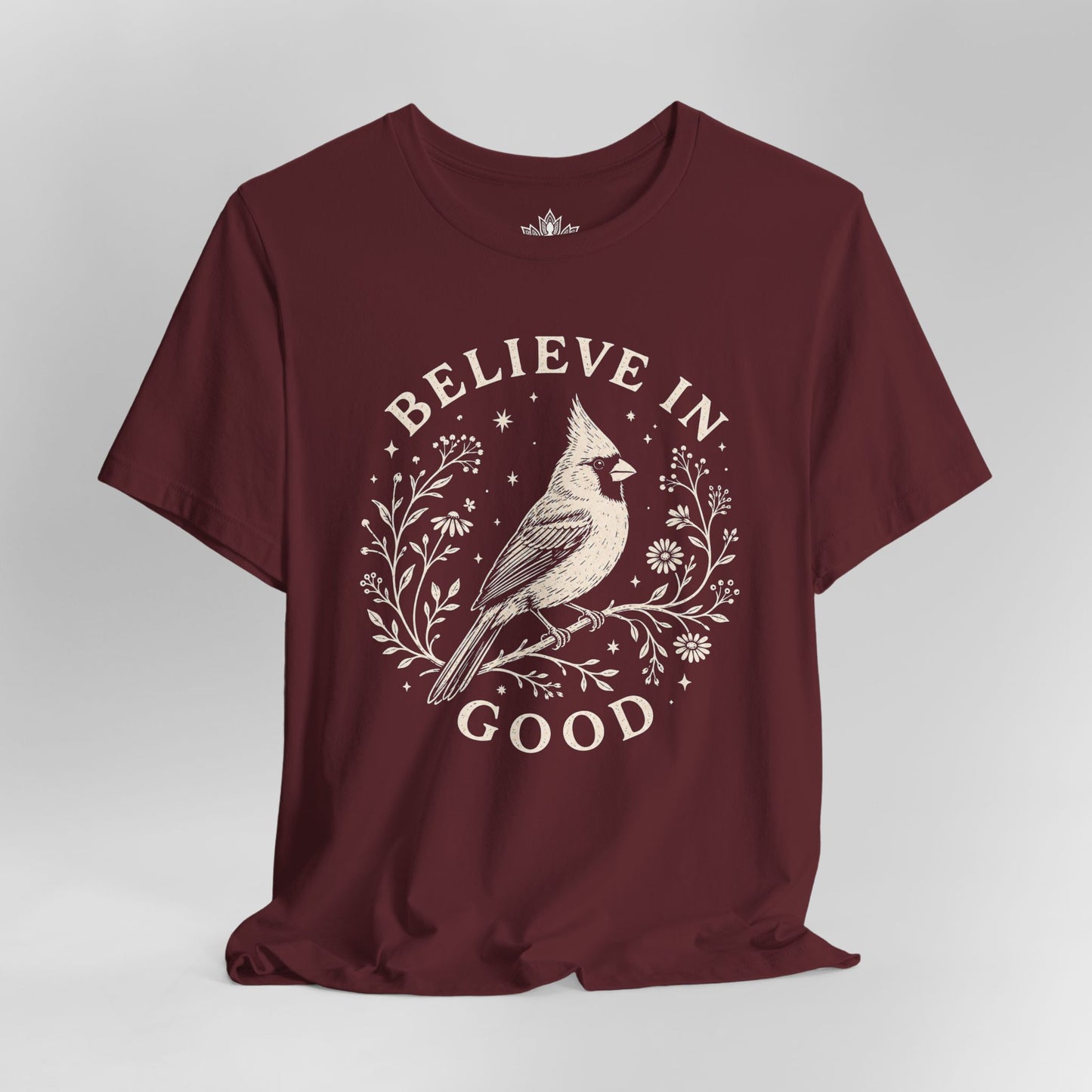 Believe In Good Cardinal Bird Tee
