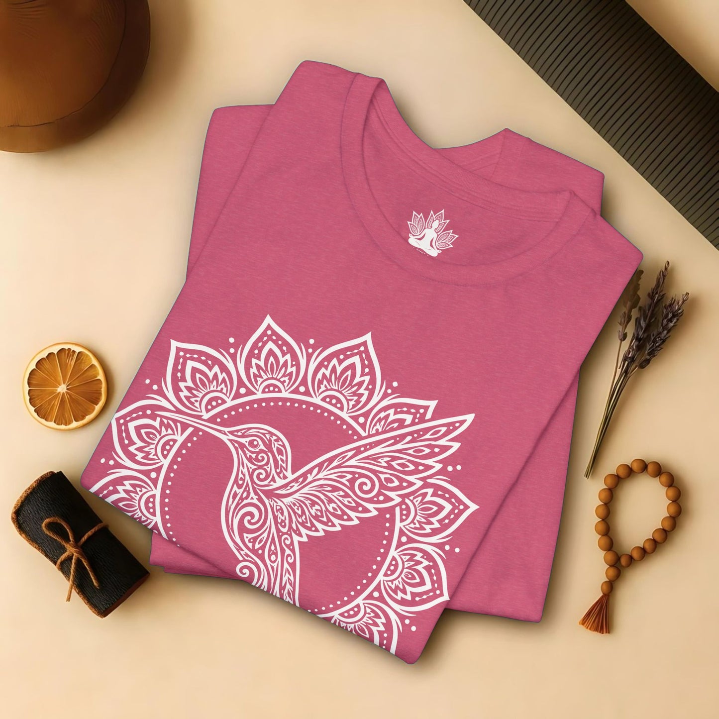 Hummingbird & Mandala Tee
