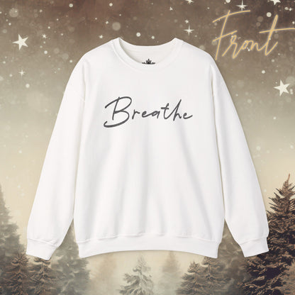 Cozy Breathe Sweater - Mandala Back Print