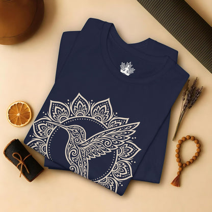 Hummingbird & Mandala Tee