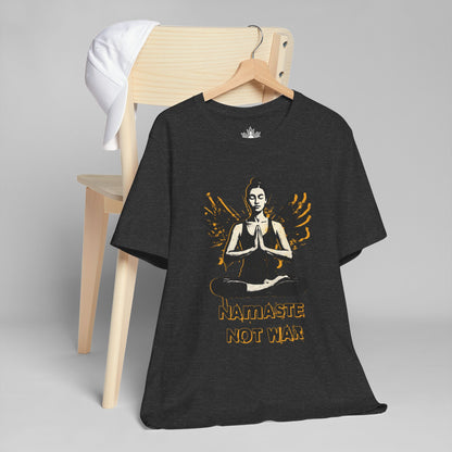 Namaste Not War – Urban Street Art Men Tee