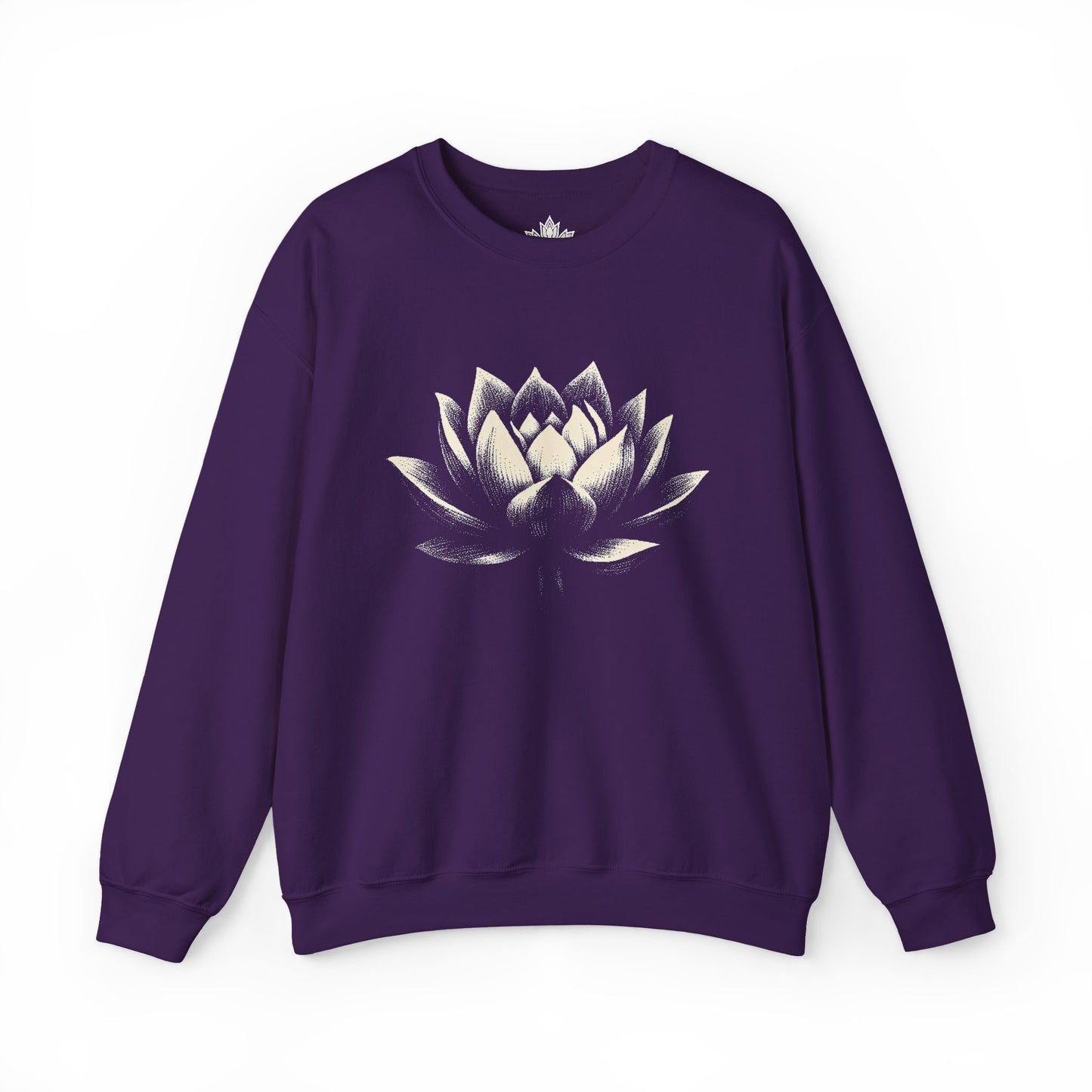 White Lotus Shadow Art Sweatshirt