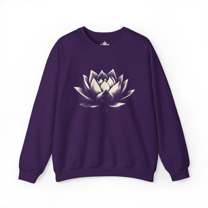 White Lotus Shadow Art Sweatshirt