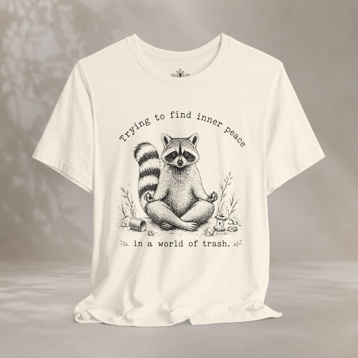 Printify T-Shirt A World Of Trash Tee A World Of Trash Tee