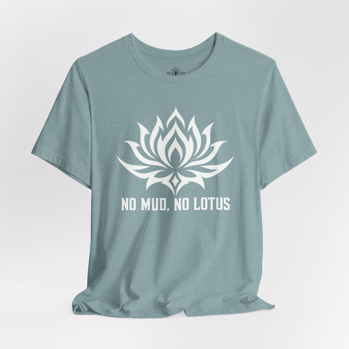 No Mud, No Lotus Tribal Art Men Tee