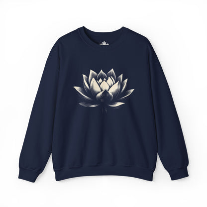 White Lotus Shadow Art Sweatshirt