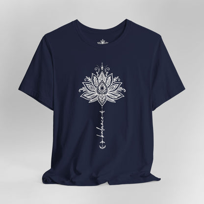 Balance Within – Lotus Yoga Tee