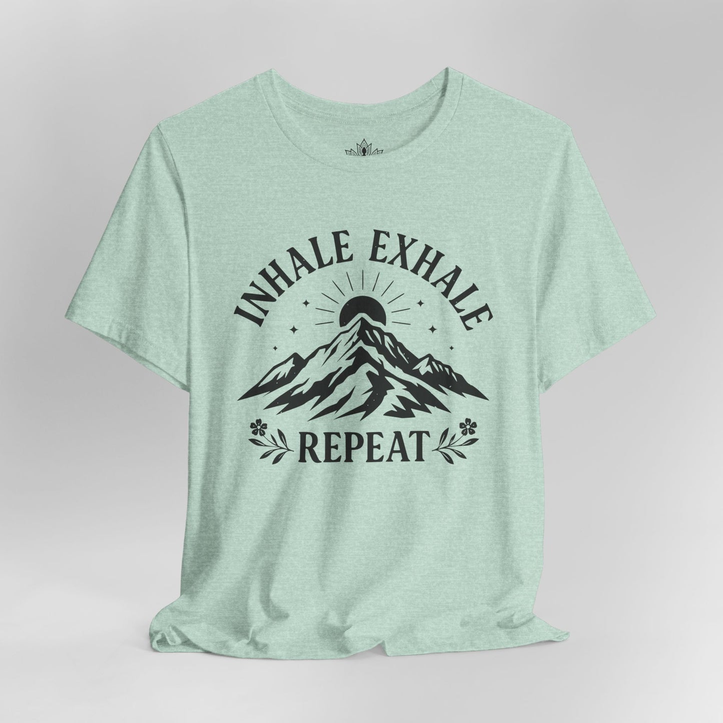 Inhale Exhale Repeat Mountain Men Tee