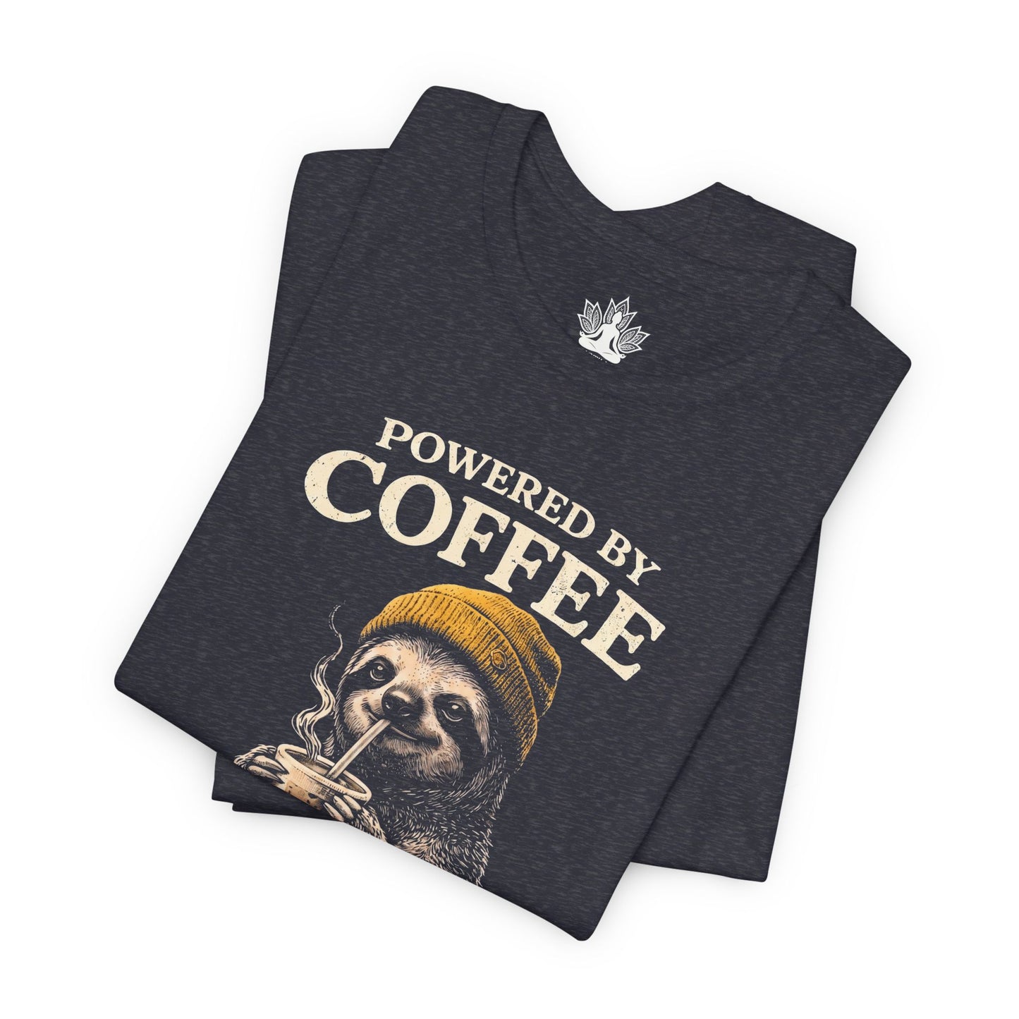 Powered By Coffee & Savasana Men Tee