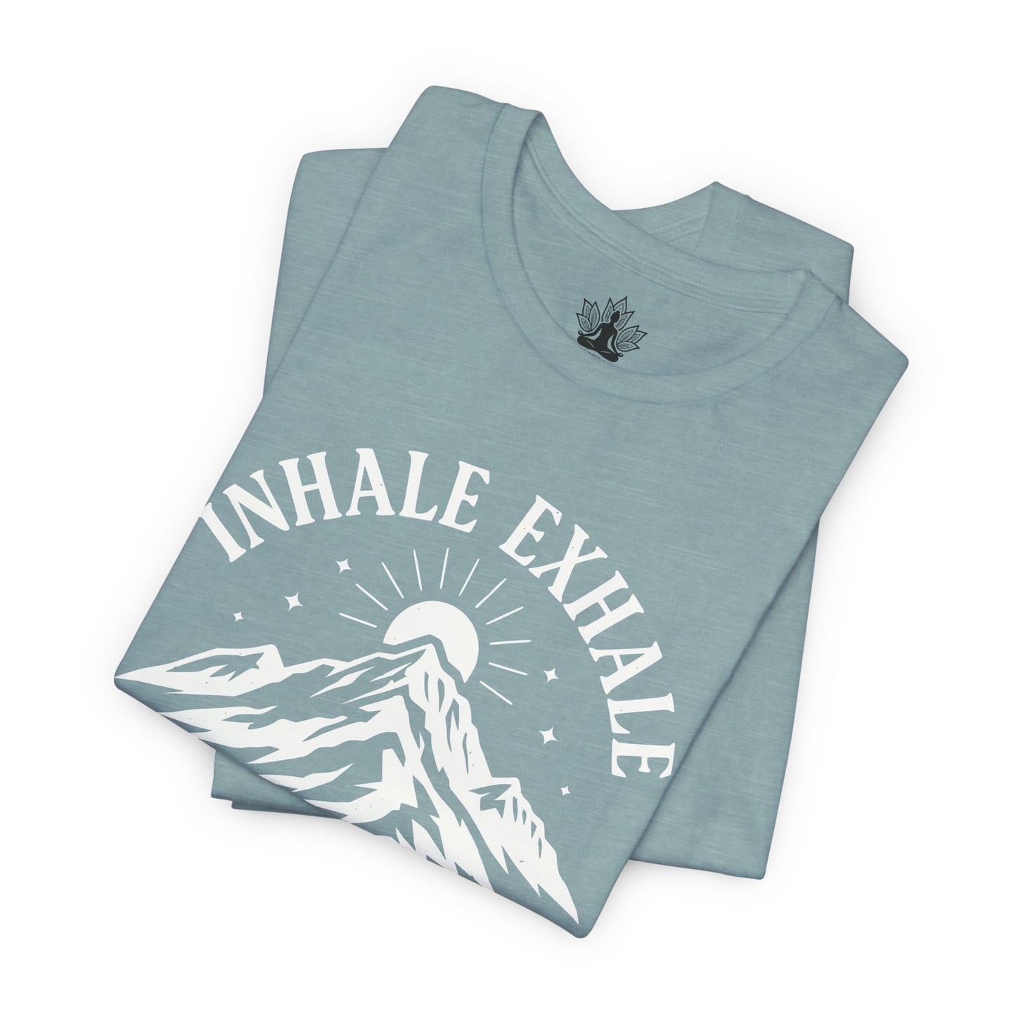 Inhale Exhale Repeat Mountain Men Tee