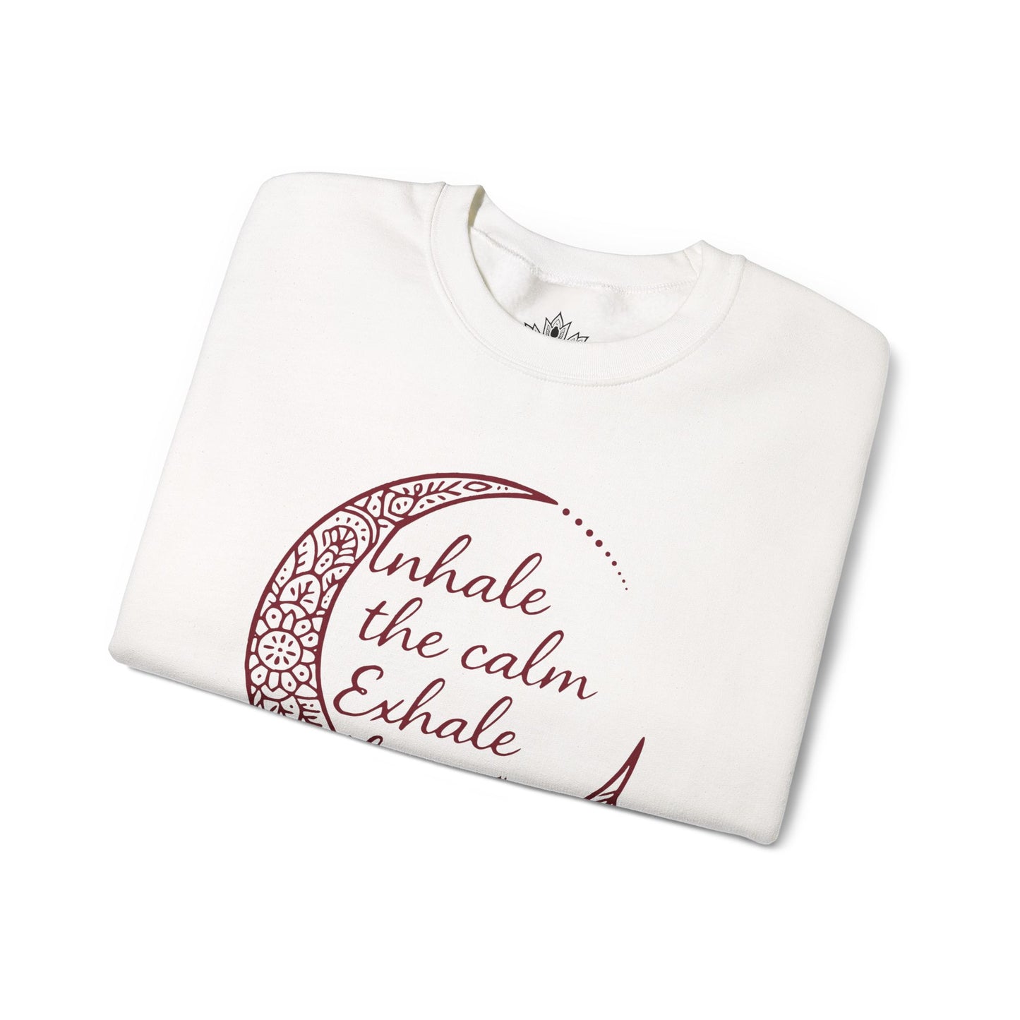 Inhale Calm Exhale Noise - Cozy Sweatshirt