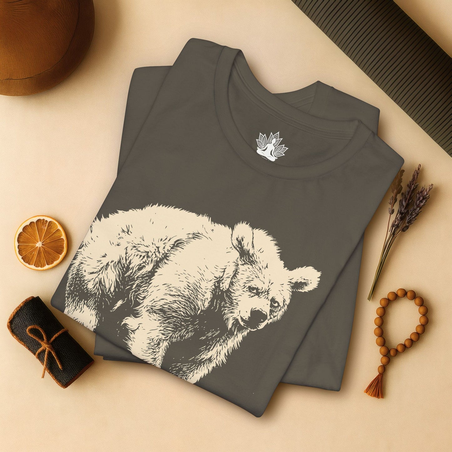 Post-Savasana Sleepy Bear Tee