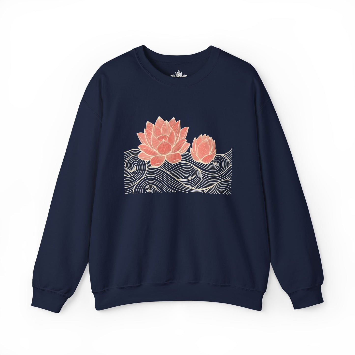 Lotus Line Art Sweatshirt
