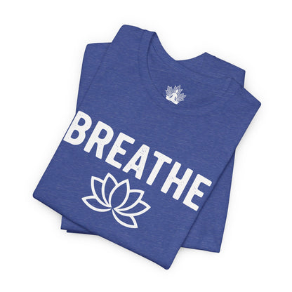 Breathe Lotus – Minimalist Yoga Class Men Tee