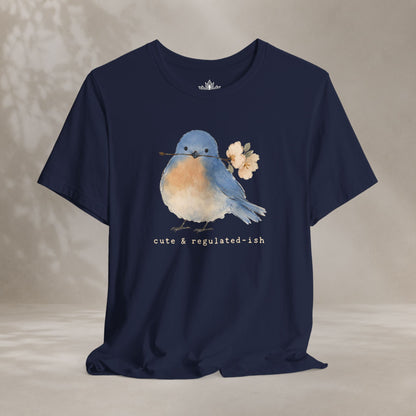Cute & Regulated-ish Blue Bird Tee